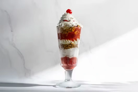 Cherries Jubilee Sundae
